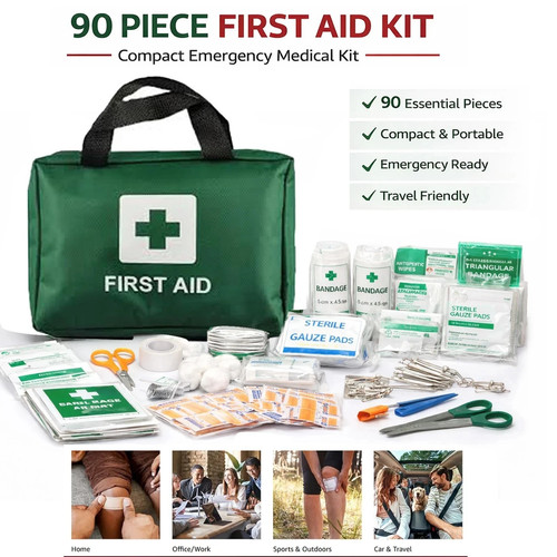 Piece first aid kit bag - 90,
