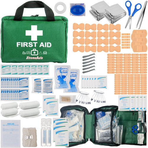 220 piece first aid kit - kit, bag