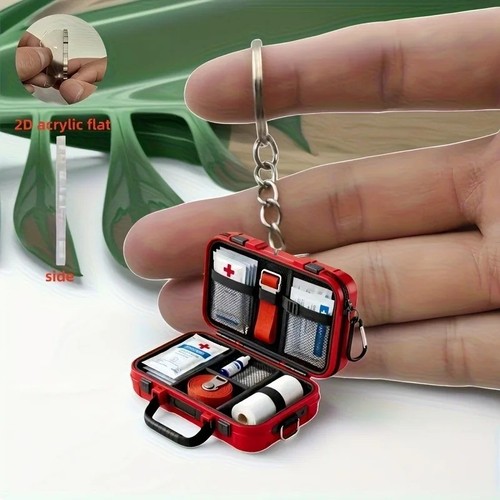 First aid kit keychain - kit,