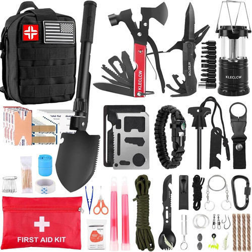 160 piece survival first aid - first,
